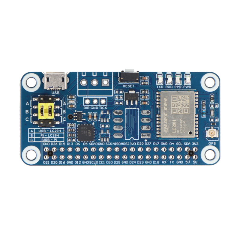 LC29H Series Dual-band GPS Module for Raspberry Pi (C29H(BS)