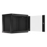 SZAFA INSTALACYJNA RACK WISZĄCA 19" 9U 600X450 CZARNA LANBERG