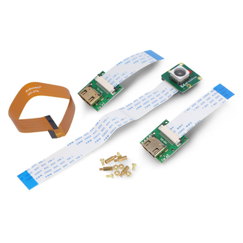 Arducam 64MP Camera and CSI-to-HDMI Adapter Set