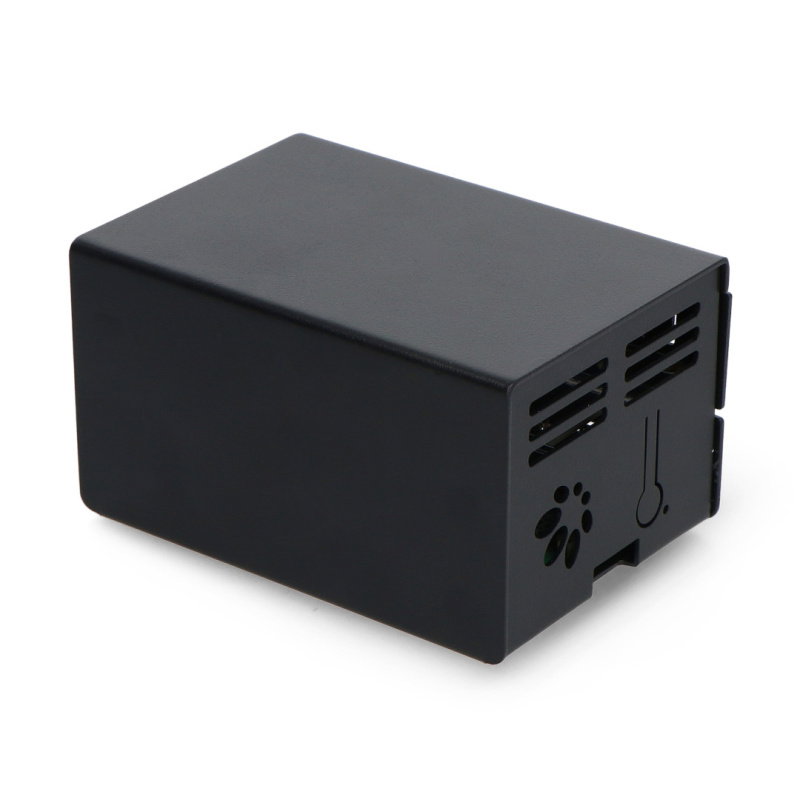 Obudowa do HiFiBerry i Raspberry Pi 5 stalowa czarna