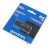 GoodRam Flash Drive - USB 3.2 Pendrive - UME3 schwarz 64GB