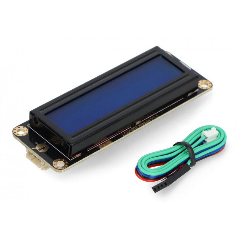 DFRobot Gravity - LCD 2x16 I2C-Display - blau