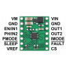 TB67H453FTG (QFN) Single Brushed DC Motor Driver Carrier