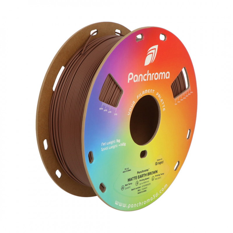 Filament Polymaker Panchroma PLA 1,75 mm 1 kg - Erdbraun