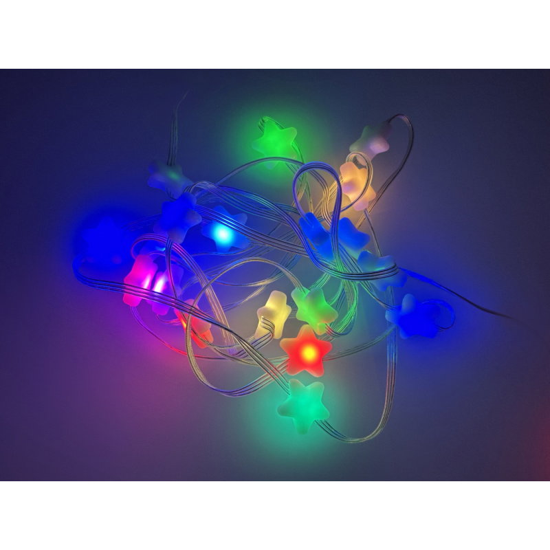 Adafruit NeoPixel LED Star Shape Pixel Strand - 20 LED