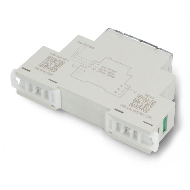 BleBox tempSensor DIN - bezprzewodowy czujnik temperatury 230V