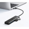 Adapter UGREEN 4w1 25851 Hub USB-A do 4x USB-A (czarny)