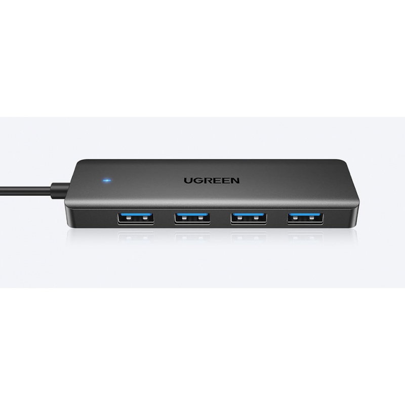 Adapter UGREEN 4w1 25851 Hub USB-A do 4x USB-A (czarny)