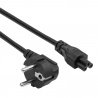 Kabel zasilający koniczynka Akyga AK-NB-10A CCA 3x0.5mm² CEE