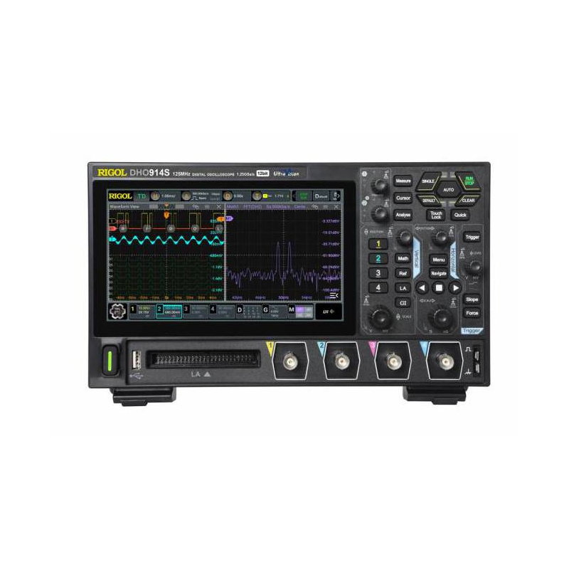 12-bit Oscyloskop RIGOL DHO914S 4CH 125MHz 1.25GSa/s + 1 CH