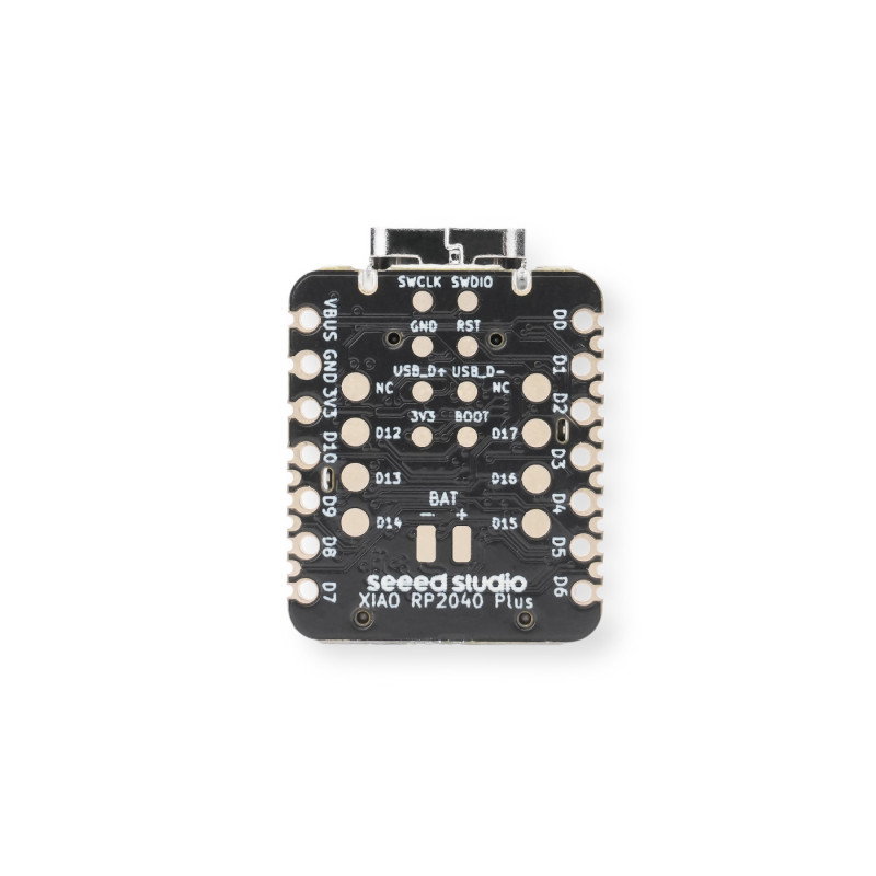 Seeed Xiao RP2040 Plus - 26 GPIO/Li-Ion-Laden - Arduino/MicroPython - Seeedstudio 100059977