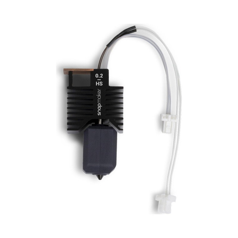 Hotend mit gehärteter Stahldüse für Snapmaker U1 3D-Drucker - 0,2 mm - 4 Stk.