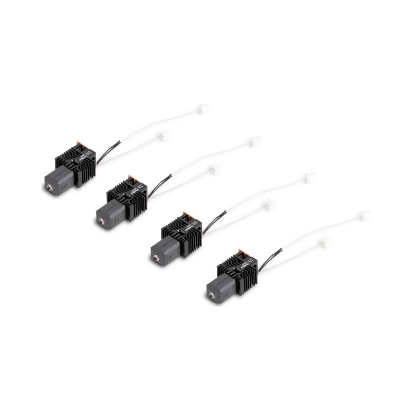 High-Flow-Hotend Phaetus Liber mit gehärteter Stahldüse für Snapmaker U1 3D-Drucker - 0,4 mm - 4 Stk.