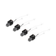 High-Flow-Hotend Phaetus Liber mit gehärteter Stahldüse für Snapmaker U1 3D-Drucker - 0,4 mm - 4 Stk.
