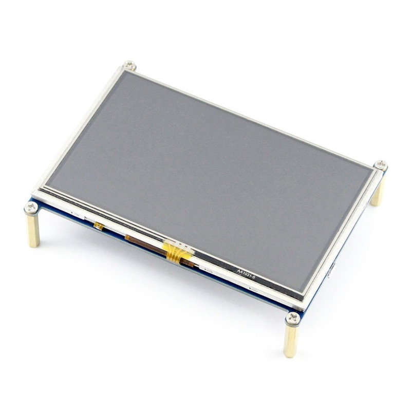 TFT 5 "800x480 Touchscreen für Raspberry Pi - GPIO