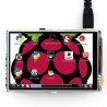 Touchscreen A - resistives LCD TFT 3,5 '' 320x480px GPIO für Raspberry Pi 4/3/2 / B + / Zero - Waveshare 9904