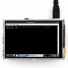 Resistiver Touchscreen LCD TFT 3,5 "320x240px GPIO für Raspberry Pi 2 / B +