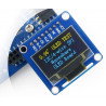 OLED-Display, zweifarbige Grafik 0,96 "128x64px SPI / I2C - einfache Anschlüsse