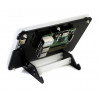 Kapazitiver 7-Zoll-TFT-LCD-Touchscreen, 1024 x 600 Pixel HDMI + USB für Raspberry Pi 2 / B + + Schwarz-Weiß-Gehäuse