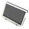 Gehäuse für Raspberry Pi und LCD TFT 7 '' HDMI - schwarz und weiß - Waveshare 11301
