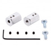 Sechskant-Radadapter - 12mm / 4mm - 2 Stk