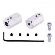 Sechskant-Radadapter - 12mm / 6mm - 2 Stk