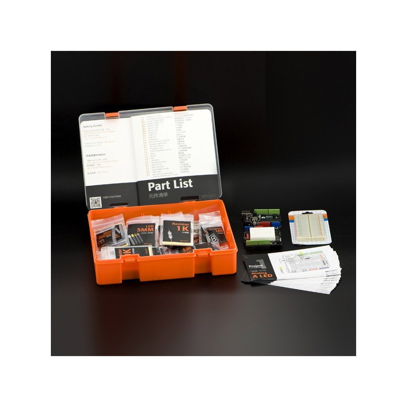 DFRobot Beginner Kit - ein Set für Anfänger Arduino v3.0