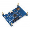 Resistiver Touchscreen LCD 4 '' 800x480px IPS HDMI + GPIO für Raspberry Pi 3/2 / B +