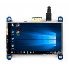 Resistiver Touchscreen LCD 4 '' 800x480px IPS HDMI + GPIO für Raspberry Pi 3/2 / B +