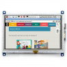 Resistiver Touchscreen LCD TFT 5 '' 800x480px HDMI + USB Rev. 2.1 für RaspberryPi 3/2/B+