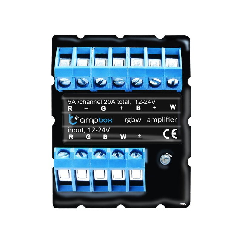 BleBox AmpBox - 4-Kanal 12-24V LED-Verstärker