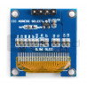 OLED-Display, blaue Grafik, 0,96 '' 128x64px I2C