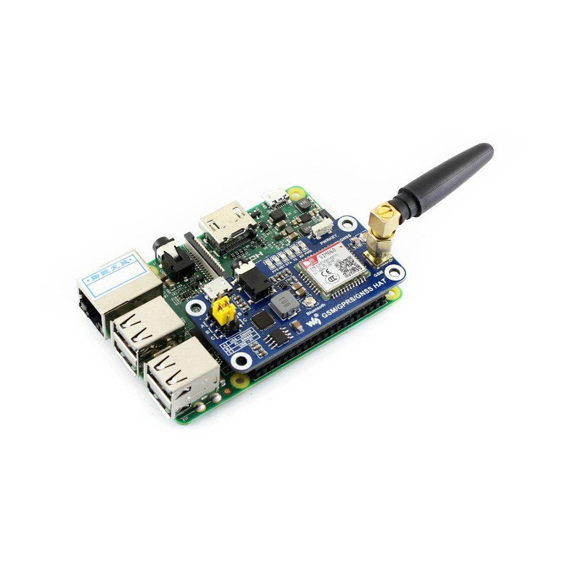 Shield HAT GSM / GPRS / GNSS / Bluetooth für Raspberry Pi