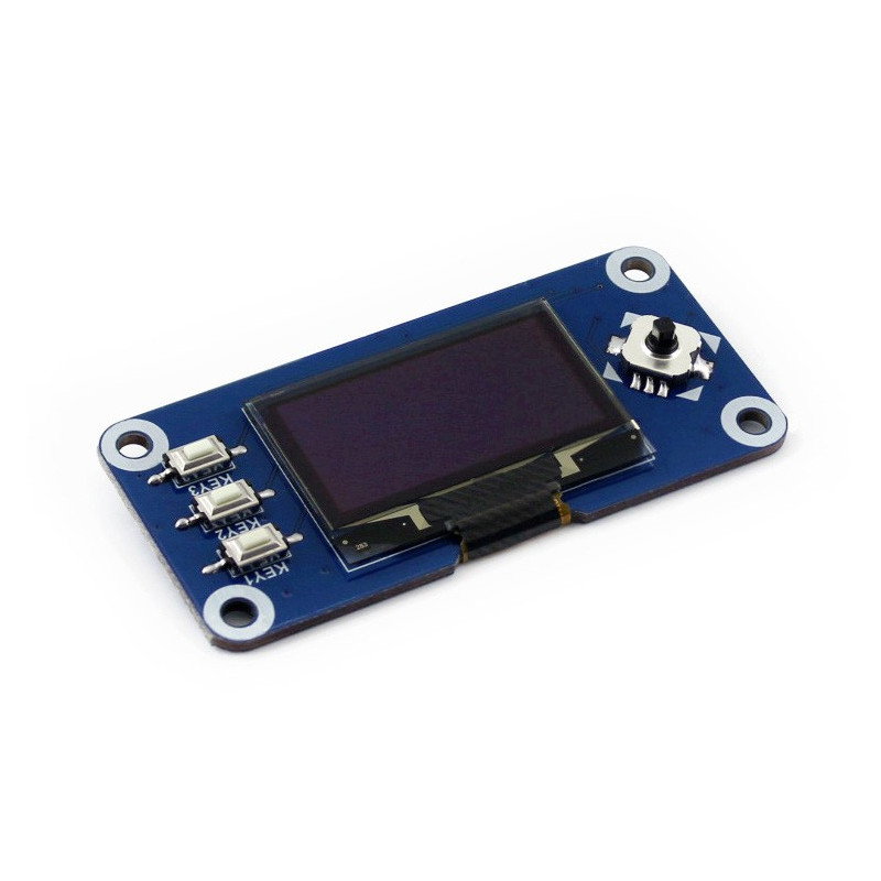 Waveshare OLED 1,3'' 128x64px SPI I2C - Overlay mit Display für Raspberry Pi 3/2 / Zero *