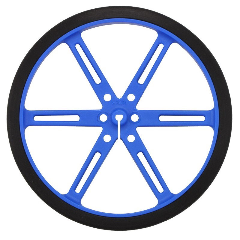 Pololu 90x10mm Räder - blau