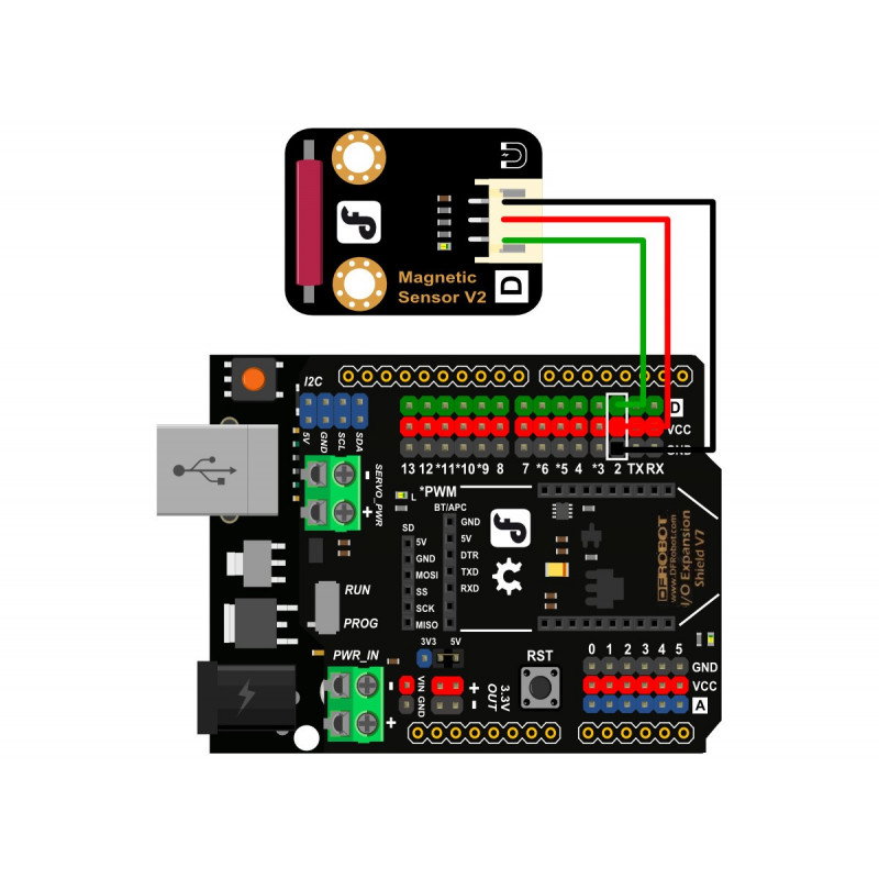 DFRobot Gravity - digitaler Magnetsensor