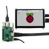 5 '' TFT LCD kapazitiver Touchscreen (H) 800x480px HDMI + USB Rev. 2.1 für Raspberry Pi 3B+ / 3B / 2B / Zero