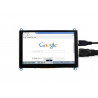 5 '' TFT LCD kapazitiver Touchscreen (H) 800x480px HDMI + USB Rev. 2.1 für Raspberry Pi 3B+ / 3B / 2B / Zero