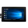 Kapazitiver IPS-LCD-Touchscreen 7 '' (H) 1024x600px HDMI + USB für Raspberry Pi 3B + / 3B / 2B / Zero schwarzes Gehäuse