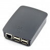 Offizielles Gehäuse für Raspberry Pi Model 3B + / 3B / 2B - Graphit