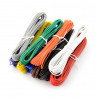 Satz PVC-Drahtkabel - Velleman K / MOWM - 10 Farben - 60 m