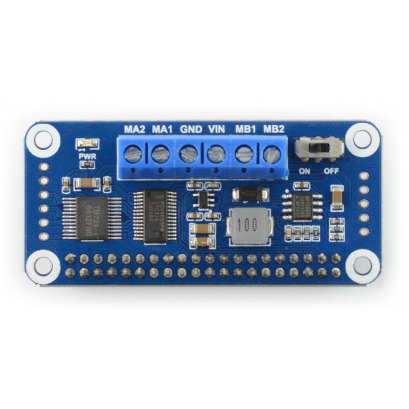 Zweikanal-DC-Motortreiber – HAT für Raspberry Pi