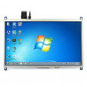 LCD TFT 10.1 '' 1024x600px resistiver Touchscreen für Raspberry Pi 3/2 / B +
