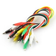 Velleman CM11N Krokodilkabel - 50cm Farbe 10St