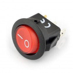 Ein-Aus-Schalter IRS-101-8C / D 12VDC / 20A - rot