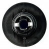 Arcade Push Button 60mm schwarzes Gehäuse - blau mit Hintergrundbeleuchtung