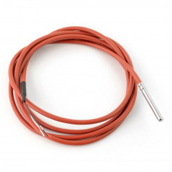 Wasserdichte Sonde mit Temperatursensor DS18B20 - 2m - braun