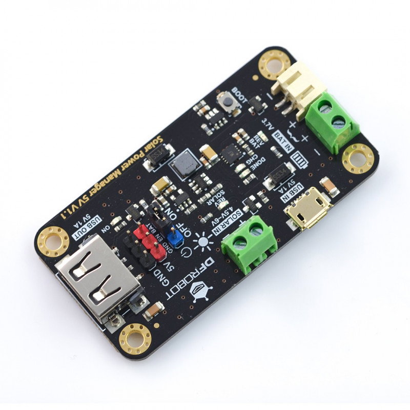 DFRobot - Solarenergiemanagementmodul - 5V