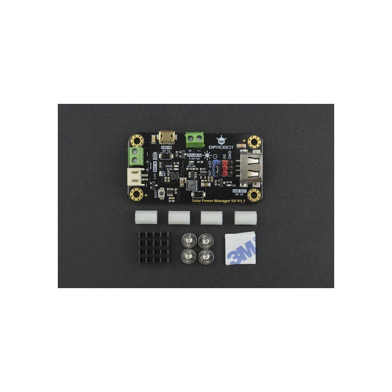DFRobot - Solarenergiemanagementmodul - 5V
