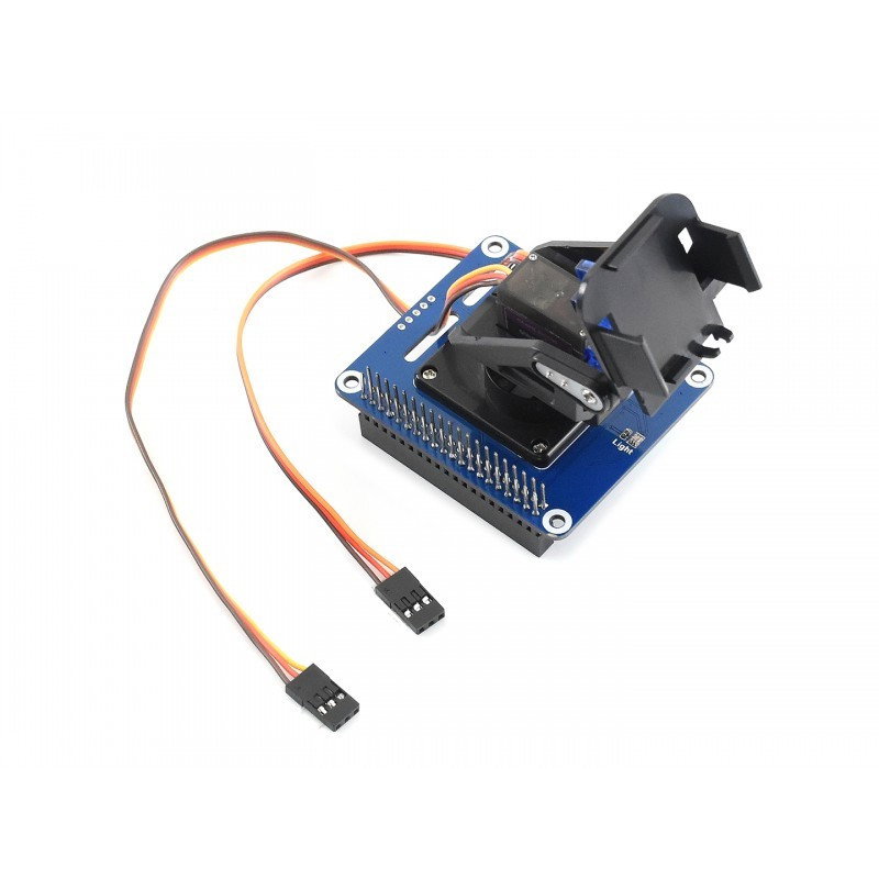 Pan-Tilt HAT - Overlay mit einem Kamerahalter für Raspberry Pi